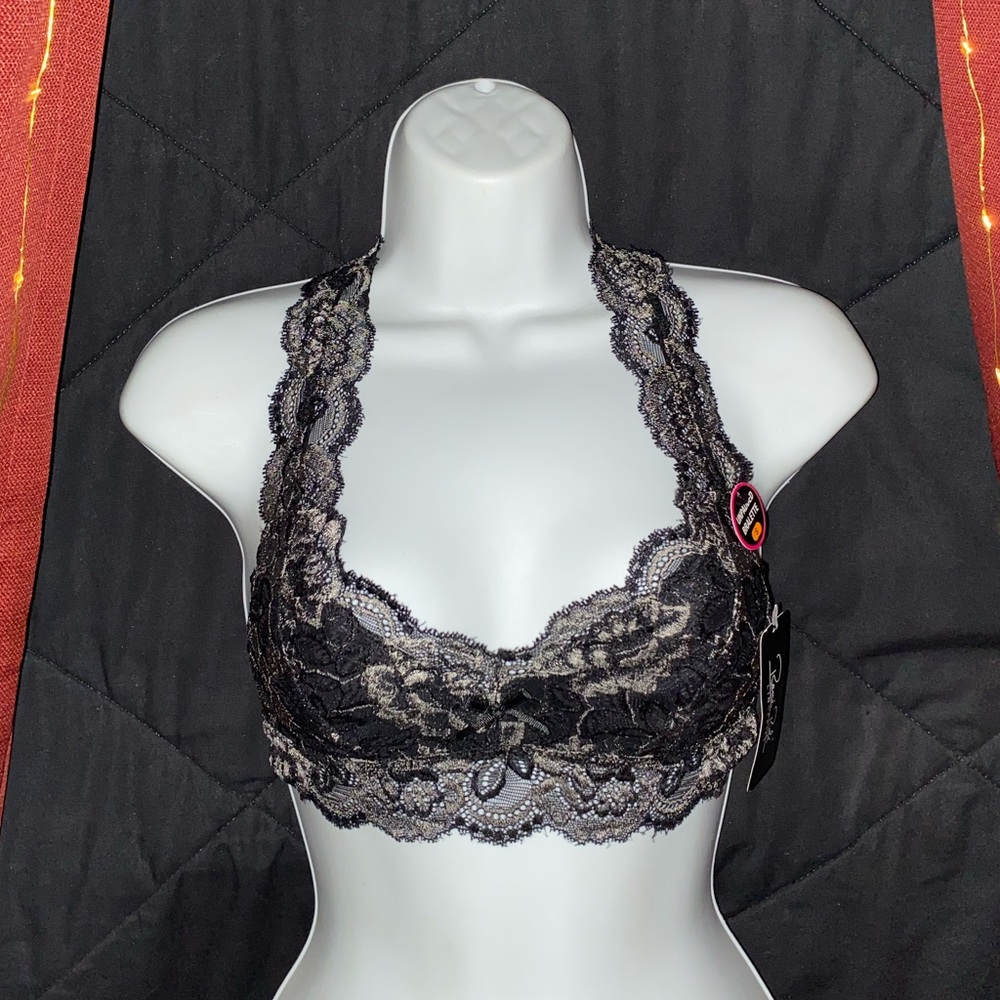 Black and Grey bralette